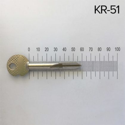 Заготовка ключа БГИЯ 332.585.007-02сб (KR-51)