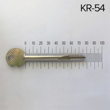 Заготовка ключа БГИЯ 332.585.007сб (KR-54)